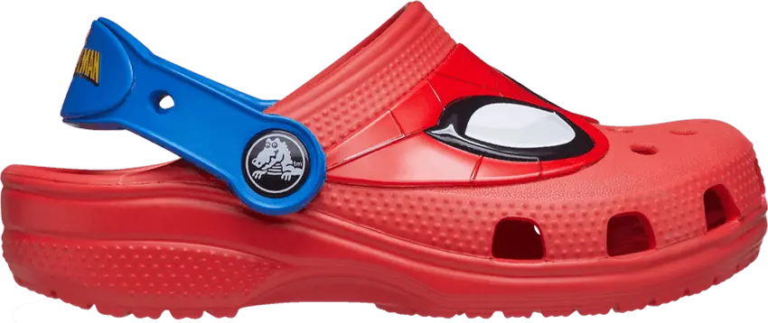  Crocs Marvel x Classic Clog Kids &#039;Fun Lab - I Am Spider Man&#039;