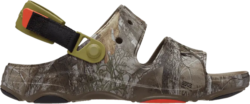 Crocs Realtree x All-Terrain Sandal &#039;Edge Camo - Walnut&#039;