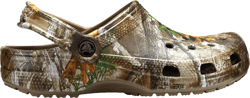  Crocs Realtree x Classic Clog &#039;Edge Camo - Walnut&#039;