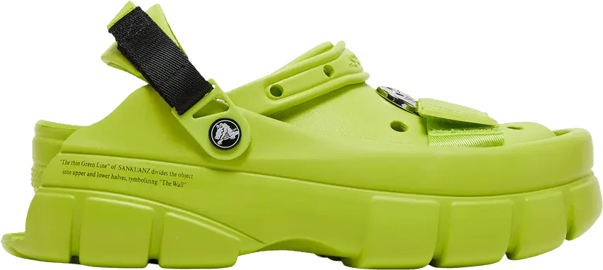  Crocs Sankuanz x Clog &#039;Lime Punch&#039;