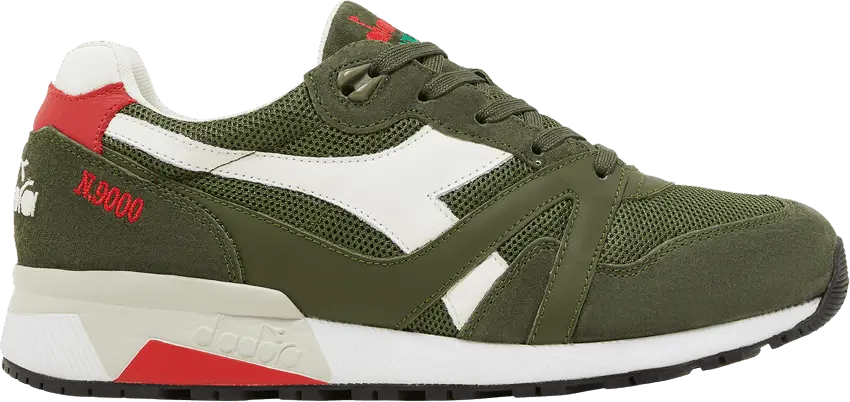  Diadora N9000 Made in Italy Green Rifle