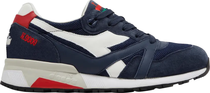  Diadora N9000 Made in Italy Insignia Blue Red
