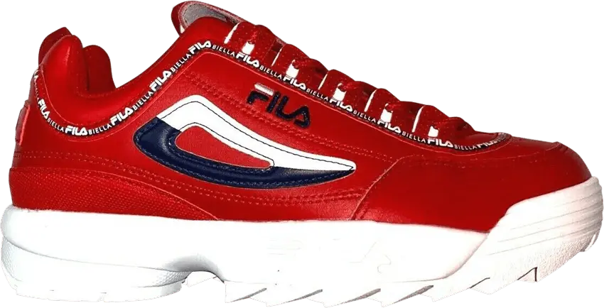  Fila Disruptor 2 Premium Biella &#039;Red&#039;