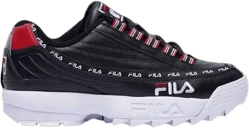  Fila Dragster 97 x Disruptor 2 &#039;Black Red&#039;