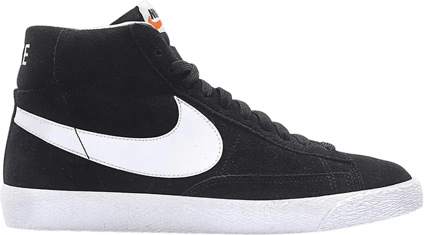  Nike Blazer Mid Premium Black White Gum