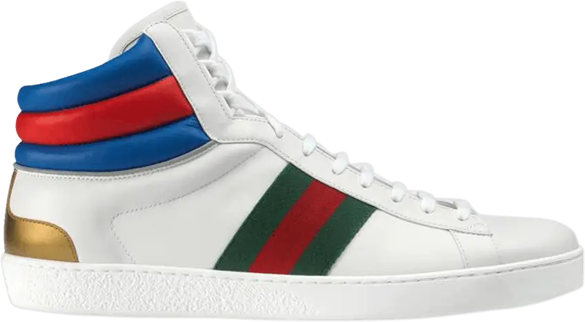  Gucci Ace High Top &#039;White&#039;