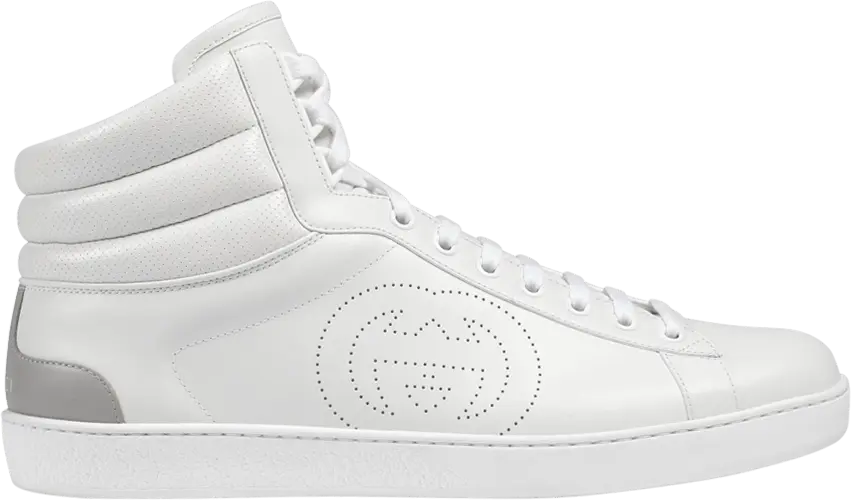  Gucci Ace High-Top GG White