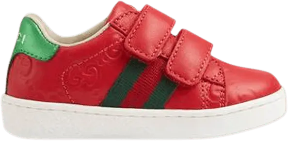  Gucci Ace Toddler &#039;Red&#039;