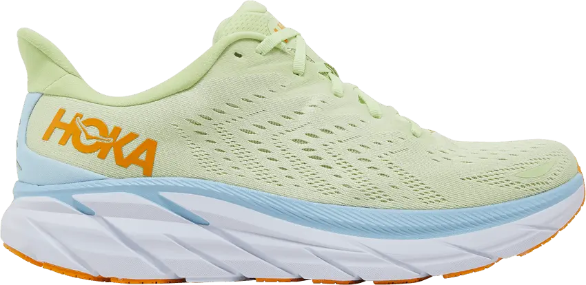  Hoka One One Clifton 8 Butterfly Yellow Summer Song