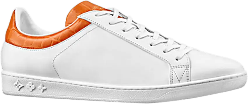  Louis Vuitton Luxembourg Sneaker &#039;White Orange&#039;
