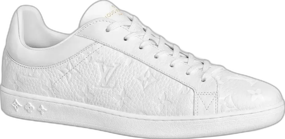 Louis Vuitton Luxembourg Sneaker White Monogram