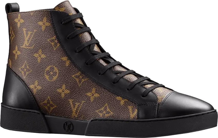 Louis Vuitton Match-Up Sneaker Boot &#039;Cacao&#039;