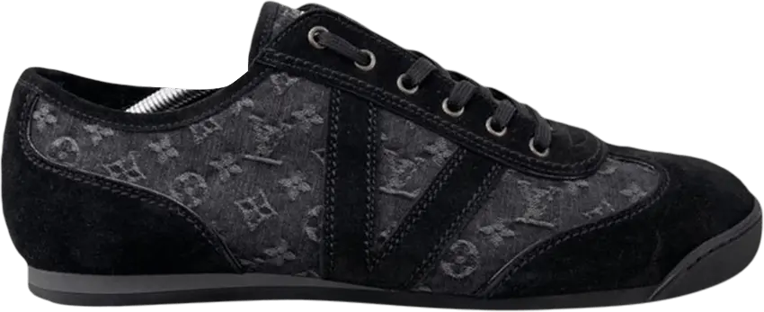 Louis Vuitton Monogram Sneaker &#039;Black Denim&#039;
