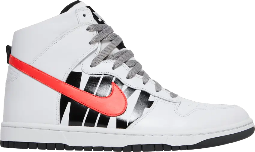  Nike Dunk Lux High Undefeated White Infrared