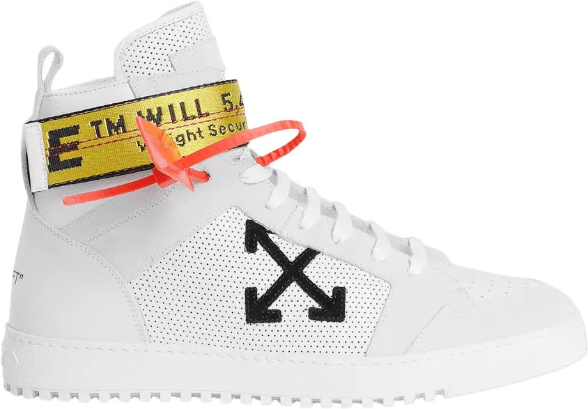 Off-White Drilled Leather High &#039;Industrial Belt&#039;