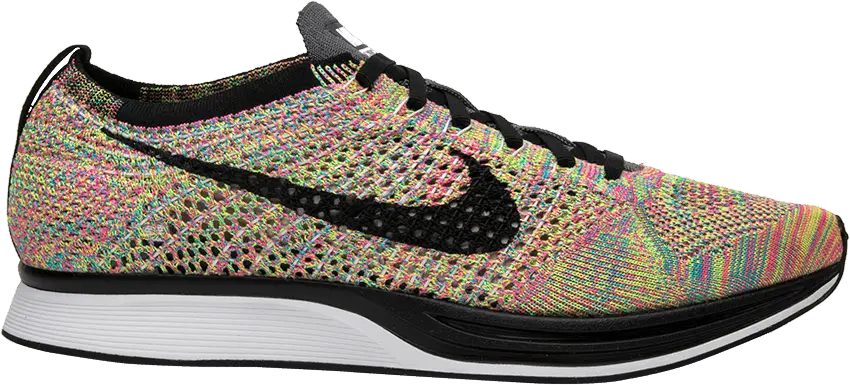  Nike Flyknit Racer Multicolor Grey Tongue