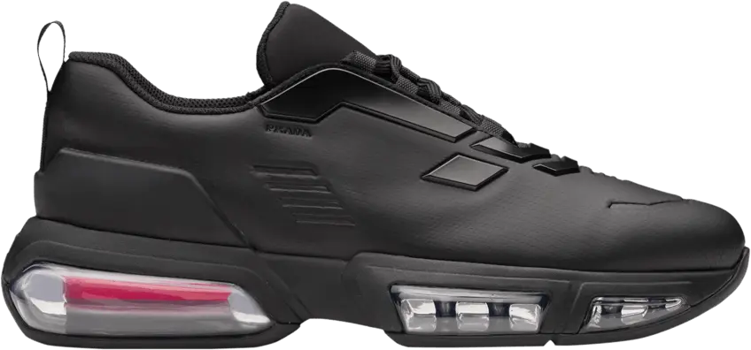  Prada Collision Technical Fabric Sneakers &#039;Black&#039;