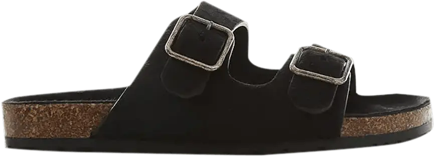 Saint Laurent Jimmy Slide &#039;Black Pony&#039;