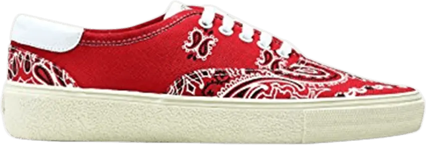 Saint Laurent Low Top &#039;Red Bandana&#039;