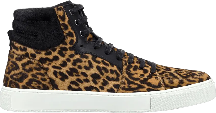 Saint Laurent Malibu High &#039;Leopard&#039;