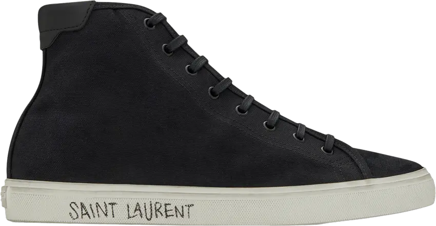  Saint Laurent Malibu Mid &#039;Black&#039;