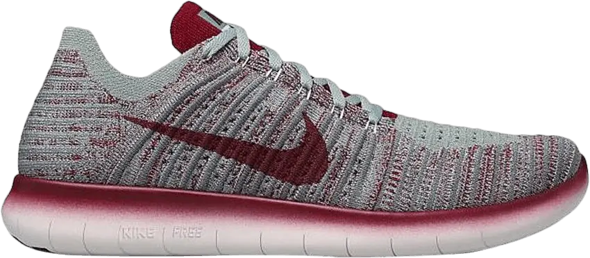  Nike Free RN Flyknit Undercover Gyakusou Wolf Grey Team Red (Women&#039;s)