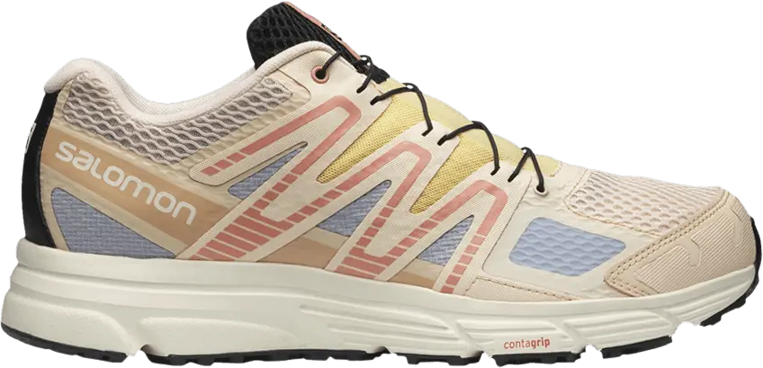 Salomon X-Mission 4 Beige Lavender Yellow