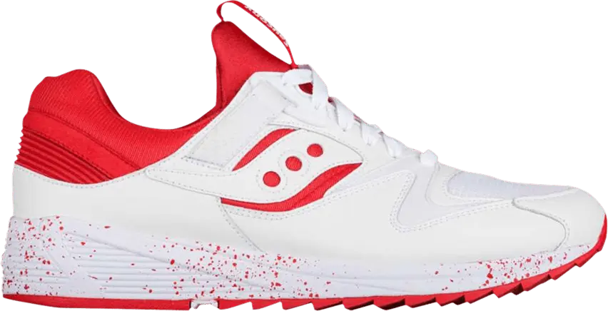 Saucony Grid 8500 &#039;White Red&#039;
