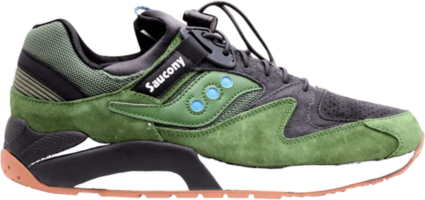  Saucony Grid 9000 &#039;Green&#039;