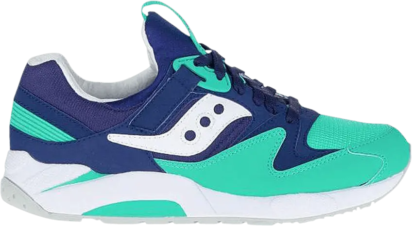  Saucony Grid 9000 &#039;Navy Green&#039;