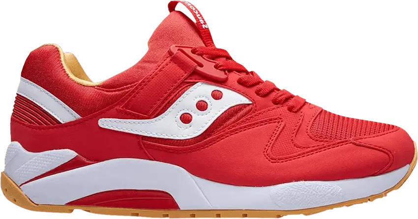  Saucony Grid 9000 &#039;Red Gum&#039;