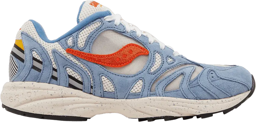  Saucony Grid Azura 2000 &#039;Blue Orange&#039;