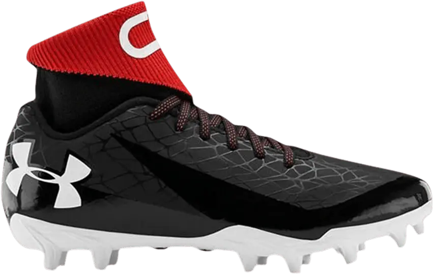  Under Armour C1N MC Jr. &#039;Black Red&#039;