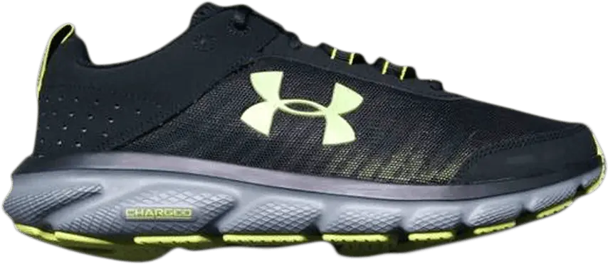  Under Armour Charged Assert 8 &#039;Black Hyper Green&#039;