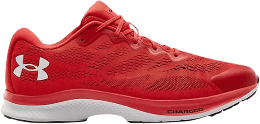  Under Armour Charged Bandit 6 2E Wide &#039;Versa Red&#039;