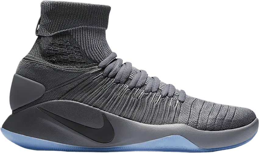  Nike Hyperdunk 2016 Flyknit Dark Grey