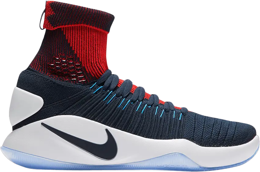  Nike Hyperdunk Flyknit 2016 USA Away