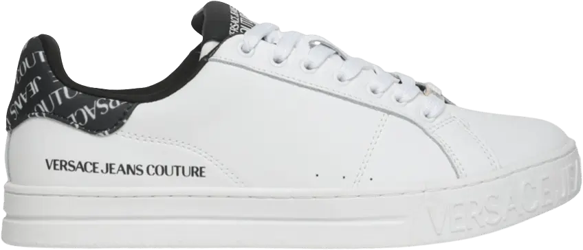 Versace Court 88 Logo Sneaker &#039;White Black&#039;