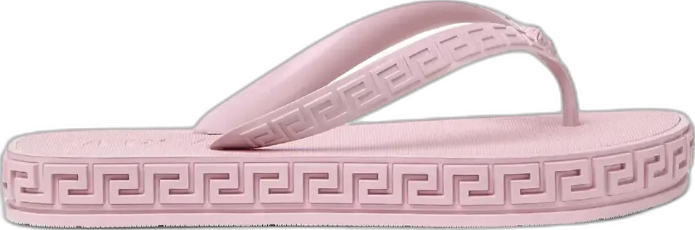 Versace Greca Flip Flops Light Pink (W)