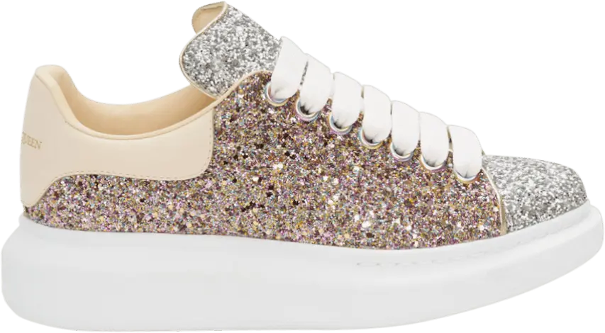  Alexander Mcqueen Alexander McQueen Wmns Oversized Sneaker &#039;Galaxy Glitter - Candy&#039;