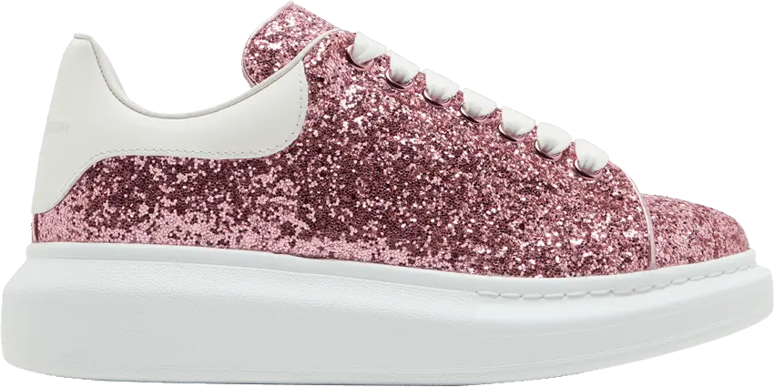  Alexander Mcqueen Alexander McQueen Wmns Oversized Sneaker &#039;Pink White Glitter&#039;