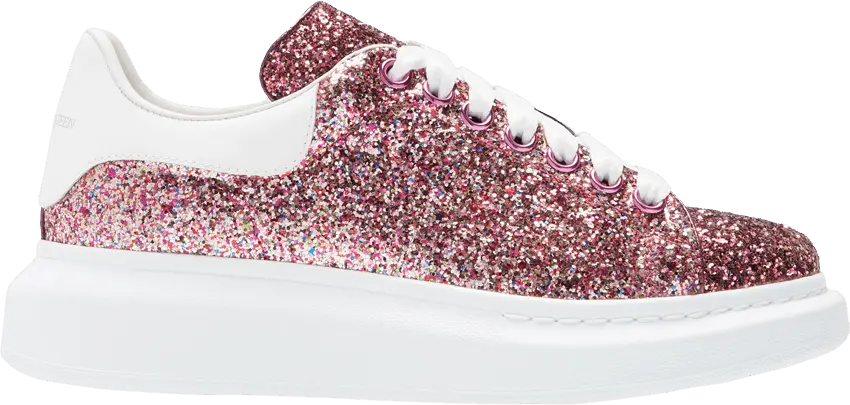  Alexander Mcqueen Alexander McQueen Wmns Oversized Sneaker &#039;Rose Glitter&#039;