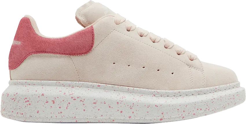  Alexander Mcqueen Alexander McQueen Wmns Oversized Sneaker &#039;Tea Rose&#039;