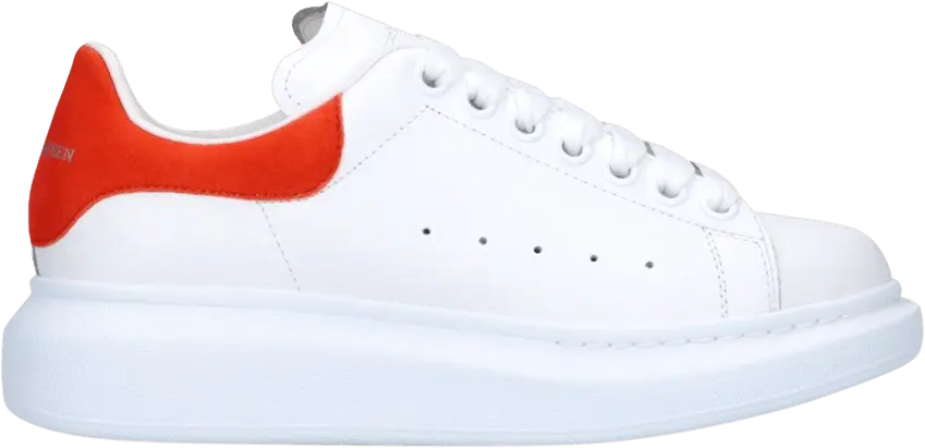  Alexander Mcqueen Alexander McQueen Wmns Oversized Sneaker &#039;White Acrylic Orange&#039;