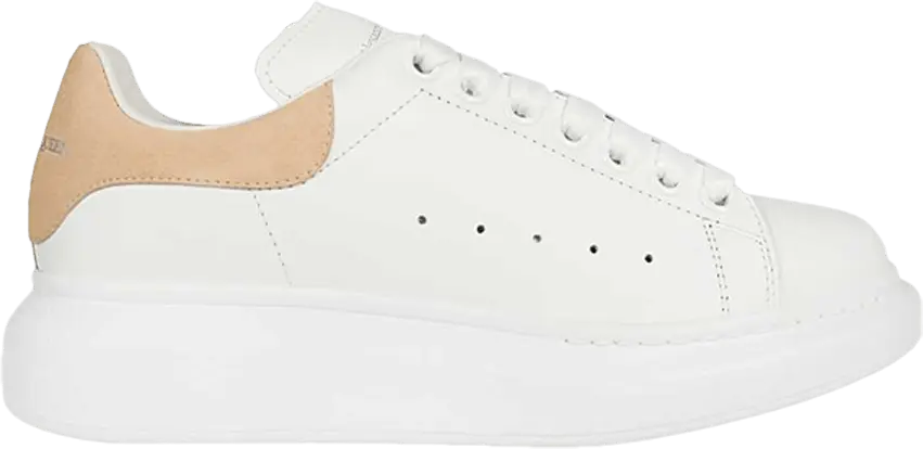  Alexander Mcqueen Alexander McQueen Wmns Oversized Sneaker &#039;White Beige&#039;