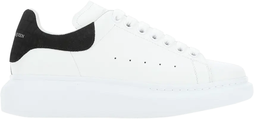  Alexander Mcqueen Alexander McQueen Wmns Oversized Sneaker &#039;White Black&#039;