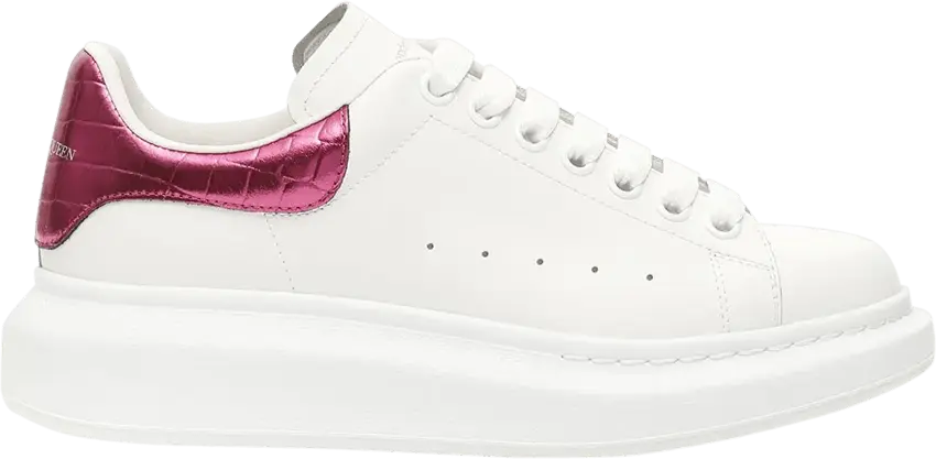  Alexander Mcqueen Alexander McQueen Wmns Oversized Sneaker &#039;White Cocktail Pink&#039;