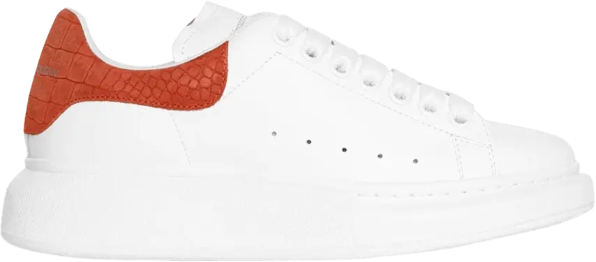  Alexander Mcqueen Alexander McQueen Wmns Oversized Sneaker &#039;White Coral&#039;