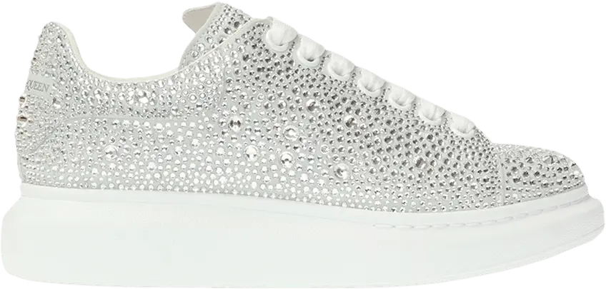  Alexander Mcqueen Alexander McQueen Wmns Oversized Sneaker &#039;White Crystal&#039;