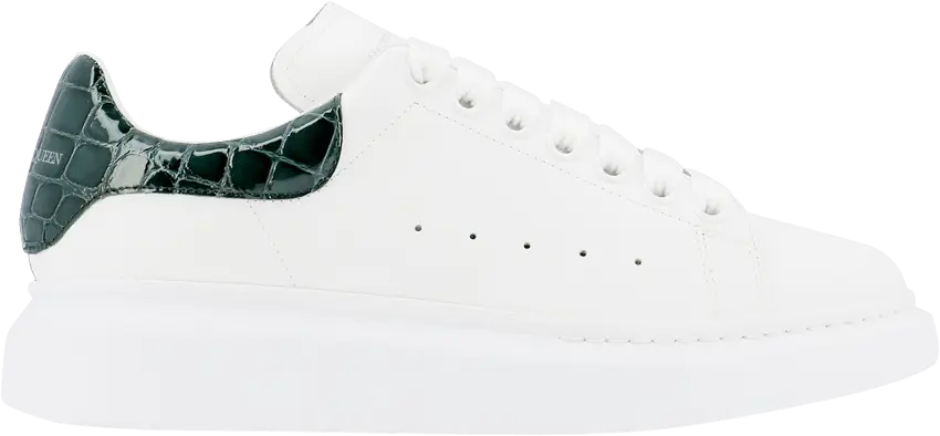  Alexander Mcqueen Alexander McQueen Wmns Oversized Sneaker &#039;White Green&#039;